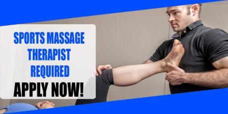SPORTS MASSAGE THERAPIST REQUIRED IN DUBAI