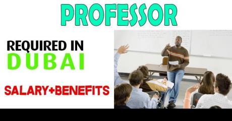 Professor Required in Dubai