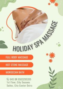 Holiday Spa Massage 07 23 25