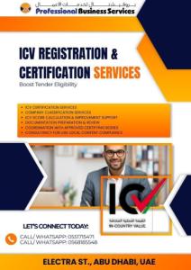 expert ICV certificate support—quick, compliant, and stress-free.