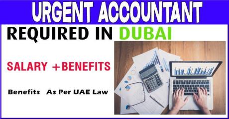 Urgent Accountant Required in Dubai