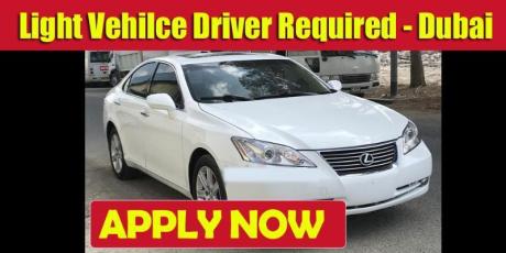 Light Vehilce Driver Required
