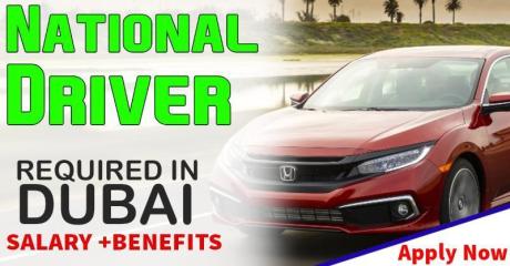 National Driver required in Dubai