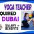 Yoga Teacher Required in Dubai