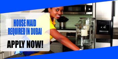 HOUSE MAID REQUIRED IN DUBAI