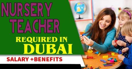 Nursery Teachers - Required in DUBAI - UAE