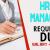 HR Manager Required in Dubai -