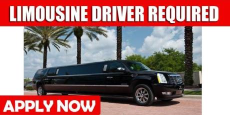 LIMOUSINE DRIVER REQUIRED