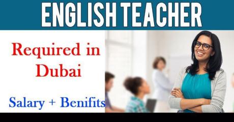 English Teacher Required in Dubai