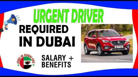 Urgent Driver Required in Dubai -