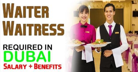 Waiter/ Waitress Required in Dubai