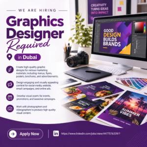 Graphics Designer Required in Dubai