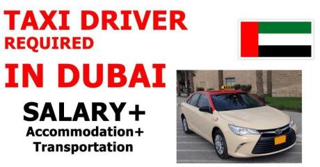 TAXI DRIVER REQUIRED IN DUBAI