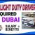 LIGHT DUTY DRIVER Required in Dubai
