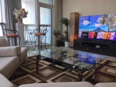 arge room in cozy apartment, ensuite bathroom, own balcony with great view