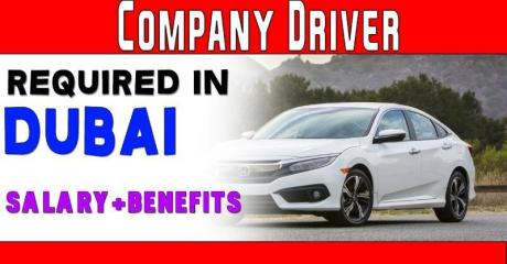 Company Driver Required in Dubai