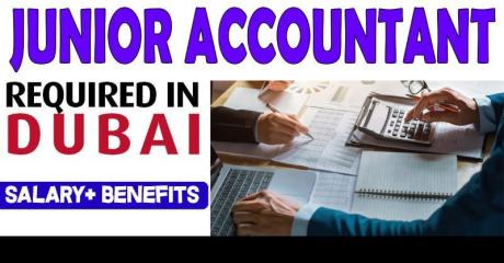 Junior Accountant Required in Dubai