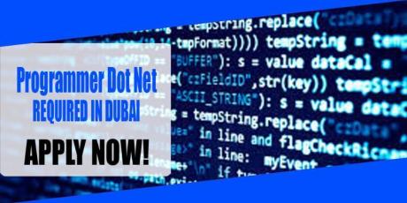 Programmer Dot Net REQUIRED IN DUBAI