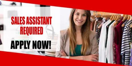 SALES ASSISTANT REQUIRED IN DUBAI