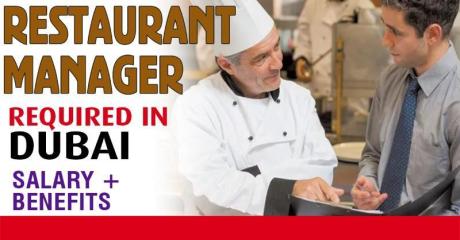 Restaurant Manager Required in Dubai