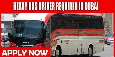 HEAVY BUS DRIVER REQUIRED IN DUBAI