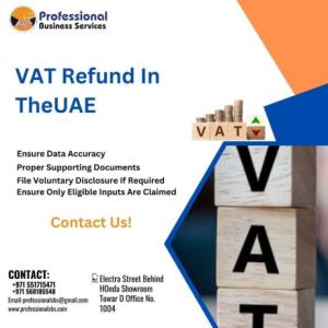 UAE VAT CONSULTANCY SERVICES. WE CAN ASSIST YOU!