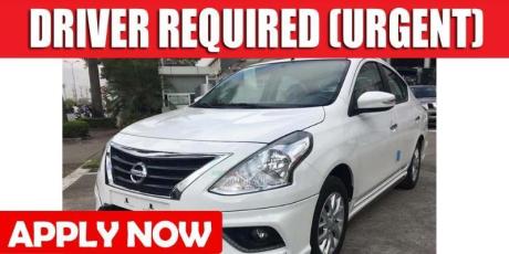 DRIVER REQUIRED (URGENT)