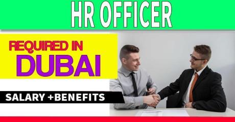 HR Officer Required in Dubai