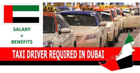 TAXI DRIVER REQUIRED IN DUBAI