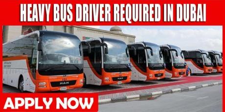 HEAVY BUS DRIVER REQUIRED IN DUBAI
