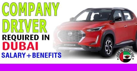 Company Driver Required in Dubai