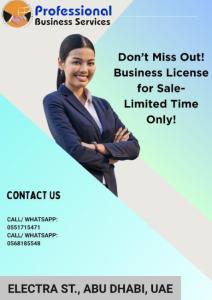 BUSINESS LICENSE FOR SALE- LIMITED TIME ONLY!