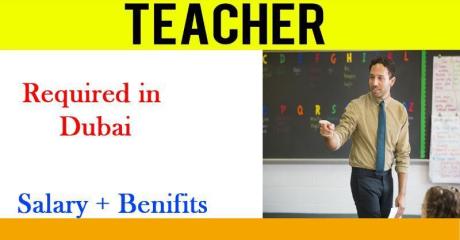 Teacher Required in Dubai
