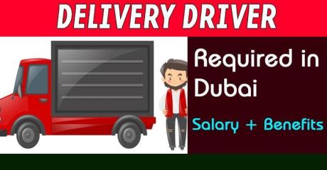Delivery Driver Required in Dubai