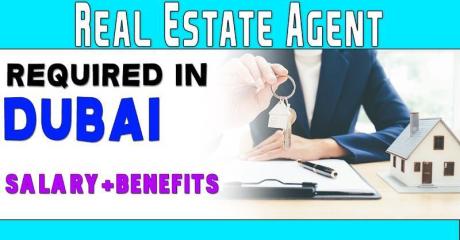 Real Estate Agent Required in Dubai