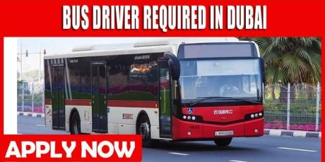 BUS DRIVER REQUIRED IN DUBAI