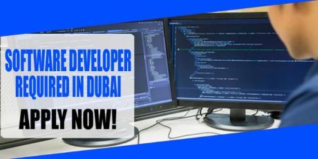 SOFTWARE DEVELOPER REQUIRED IN DUBAI