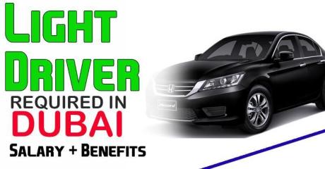 Light Driver Required in Dubai