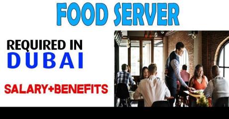 Food Server Required in Dubai