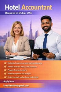Hotel Accountant Required in Dubai