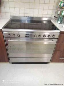 smeg 90 cm ceramic cooking range