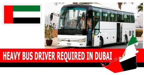 HEAVY BUS DRIVER REQUIRED IN DUBAI