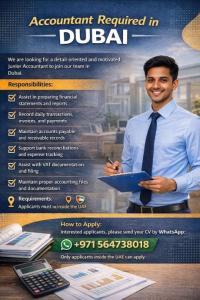 Accountant Required in Dubai