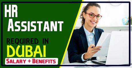 HR Assistant Required in Dubai