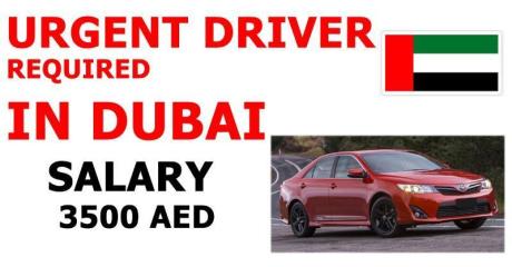URGENT DRIVER REQUIRED IN DUBAI