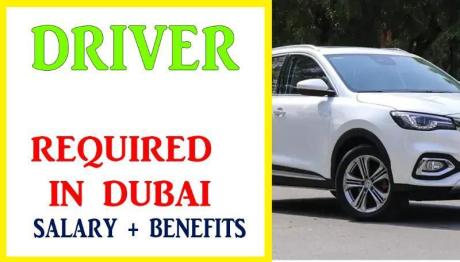 Driver Required in Dubai -