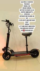 Electric E scooter Foldable offroad tire - Dubai