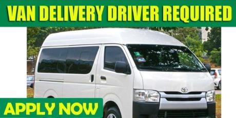DELIVERY DRIVER REQUIRED