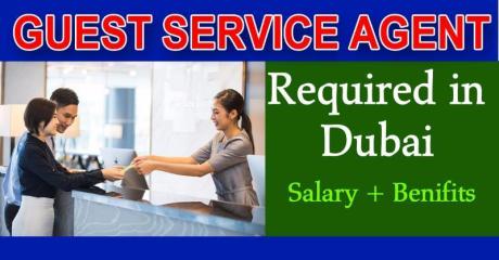Guest Service Agent Required in Dubai