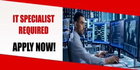 IT SPECIALIST REQUIRED IN DUBAI